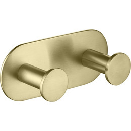 Двойной крючок Timo Saona 13014/17, цвет золото матовое - фото 