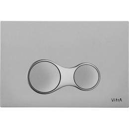 Кнопка смыва Vitra Sirius 740-0486, хром матовый - фото 