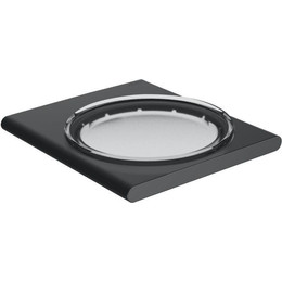 Мыльница Keuco Edition 400 11555139000, цвет хром чёрный - фото 