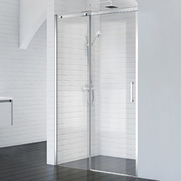 Душевая дверь BelBagno 150 см ACQUA-BF-1-150-C-Cr (стекло 8 мм) хром/прозрачное - фото 