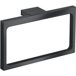 Кольцо для полотенец Keuco Edition 11 11121130000, цвет хром чёрный - фото 