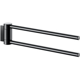 Держатель для полотенца Keuco Plan 30 см 14919370000, цвет чёрный матовый - фото 