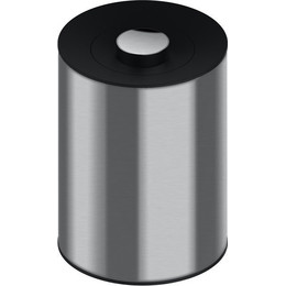 Ведро для мусора Keuco Plan 04989070037, цвет нержавеющая сталь/тёмно-серый - фото 