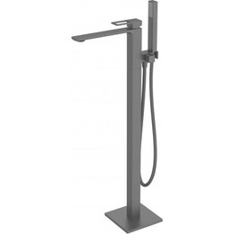 Смеситель для ванны BelBagno Luce LUC-FMT-NERO, черный матовый, Цвет производителя: чёрный матовый - фото 