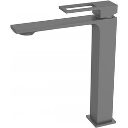 Смеситель для раковины высокий BelBagno Luce LUC-LMC-NERO-W0, черный матовый, Цвет производителя: чёрный матовый - фото 