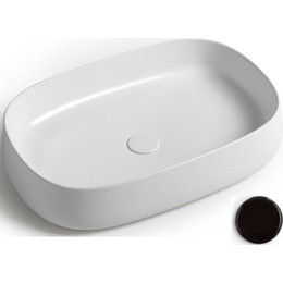 Раковина-чаша White Ceramic Jumper 60 см W070705, черный матовый - фото 
