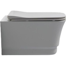 Унитаз подвесной безободковый White Ceramic Idea W1000301 - фото 