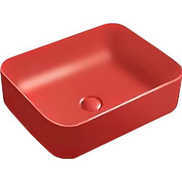 Раковина-чаша SantiLine 50 см SL-1051MR, красный матовый - фото 