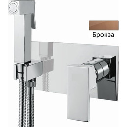 Набор для гигиенического душа Cezares UNIKA-DIF-02, бронза, Цвет производителя: бронза - фото 