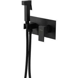 Набор для гигиенического душа Cezares UNIKA-DIF-NOP, черный матовый, Цвет производителя: чёрный матовый - фото 