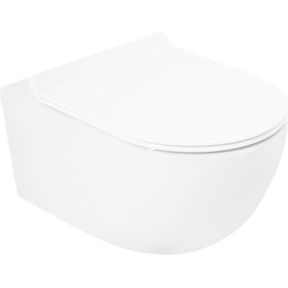 Унитаз подвесной безободковый Cezares Molveno CZR-2468-TH-R - фото 