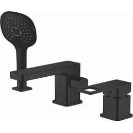 Смеситель для ванны Haiba HB80615-7, чёрный матовый - фото 