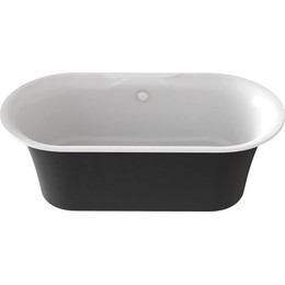 Ванна каменная Bas Венеция 170x80 см, чёрный - фото 