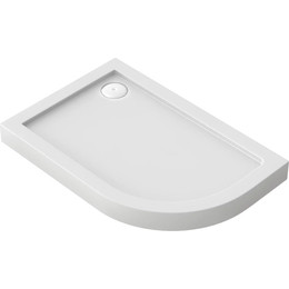 Акриловый поддон Bas Раунд R 120x80 см L - фото 