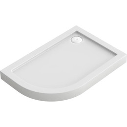 Акриловый поддон Bas Раунд R 120x80 см R - фото 