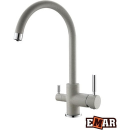 Смеситель для кухни Emar EC-3007, барит, Цвет производителя: барит - фото 