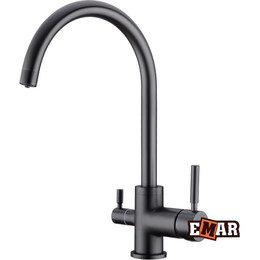 Смеситель для кухни Emar ECB-3007 PVD, Dark - фото 