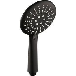 Ручной душ Haiba HB37-1, чёрный матовый - фото 