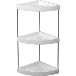 Полка угловая Ledeme L362-3, белый - фото 