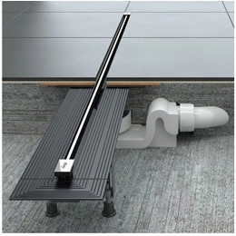 Трап Viega Advantix Vario 704360, обрезной в комплекте с глянцевой дизайн-вставкой, размером 300-1200 мм - фото 