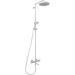 Душевая стойка с термостатом Jacob Delafon Atom E26237-CP - фото 