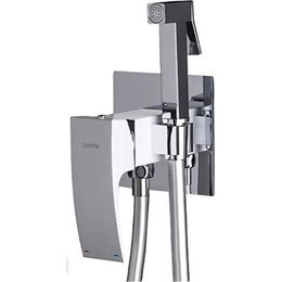 Набор для гигиенического душа Gappo Jacob G7207-8, белый/хром - фото 