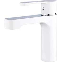 Смеситель для раковины Gappo Tomahawk G1002-8, белый/хром - фото 