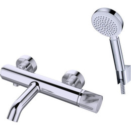 Смеситель для ванны Bronze de Luxe Focus 24603CM, Цвет производителя: хром - фото 