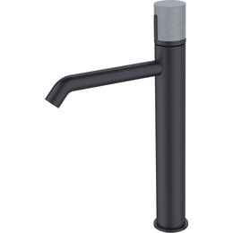 Смеситель для раковины высокий Bronze de Luxe Focus 24615BG, чёрный матовый, Цвет производителя: чёрный матовый - фото 