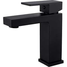 Смеситель для раковины Abber Daheim AF8210B, черный матовый, Цвет производителя: чёрный матовый - фото 