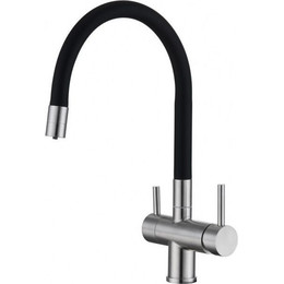 Смеситель для кухни Emar ЕС - 3015 Satin, Цвет производителя: satin - фото 