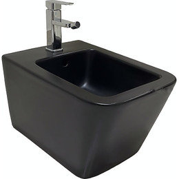 Биде подвесное CeramaLux NS5370-18, чёрный глянцевый - фото 