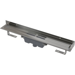 Трап AlcaPlast 65 см APZ1016-650, нержавеющая сталь, Цвет производителя: хром, Размер трапа: 650 - фото 