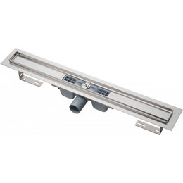 Трап AlcaPlast 75 см APZ1S-750, нержавеющая сталь, Цвет производителя: хром, Размер трапа: 750 - фото 