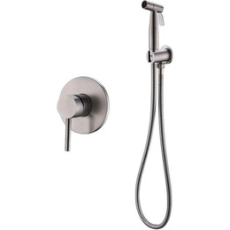 Набор для гигиенического душа BelBagno ETNA-SET-HGN-IN, сатин - фото 