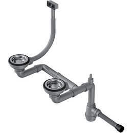 Арматура для кухонной мойки Omoikiri WK-1.5-S IN 4998039, нержавеющая сталь - фото 