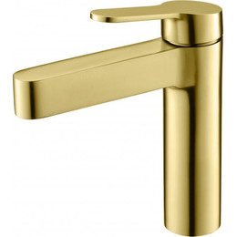 Смеситель для раковины BelBagno Delta DEL-LVM-BORO, брашированное золото, Цвет производителя: золото - фото 