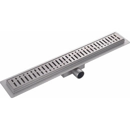 Трап Haiba 40 см HB93400, нержавеющая сталь, сатин - фото 