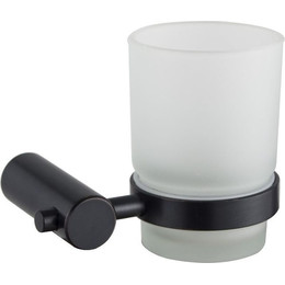 Стакан для зубных щеток Haiba HB8406-7, цвет чёрный матовый - фото 