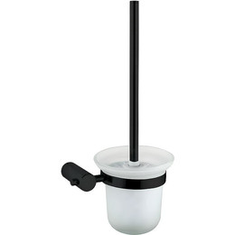 Ёршик для унитаза Haiba HB8410-7, цвет чёрный матовый - фото 