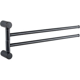 Держатель для полотенца Haiba HB8412-7, цвет чёрный матовый - фото 