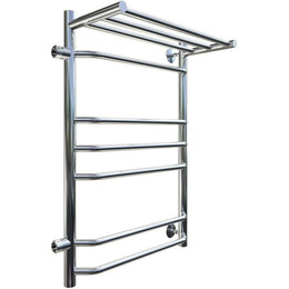 Полотенцесушитель водяной Тругор Браво с полкой ПМ 3 с боковым подводом П7 400х800 мм L 00-00015991 - фото 