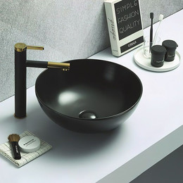 Раковина-чаша Art&Max 41 см AM-104-MB, черный матовый - фото 