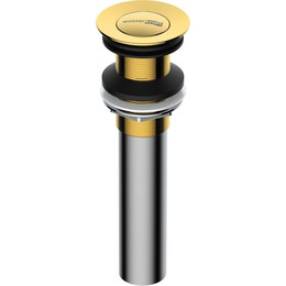 Донный клапан WasserKraft A253, золото глянцевое - фото 