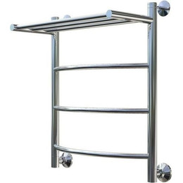 Полотенцесушитель водяной Тругор Приоритет НК1 с полкой П4 500x600 мм 00-00021886 - фото 