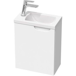 Тумба подвесная с раковиной Ravak Classic II 40 см X000001484 L, белый - фото 