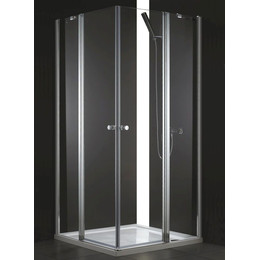 Душевое ограждение Cezares 120х90 см ELENA-W-AH-2-120/90-P-Cr-R, хром/матовое - фото 