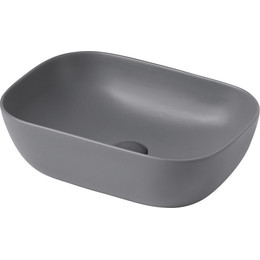Раковина-чаша Abber Rechteck 46 см AC2200MG, серый матовый - фото 