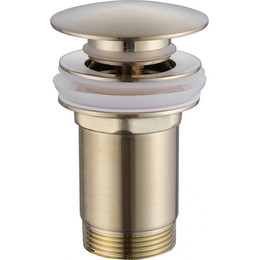 Донный клапан Abber AF0010G, золото матовое - фото 