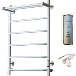 Полотенцесушитель электрический Тругор Пэк сп 6 ВГП с полкой П6 500х800 мм, белый (возможность скрытого подключения) 00-00042762 - фото 